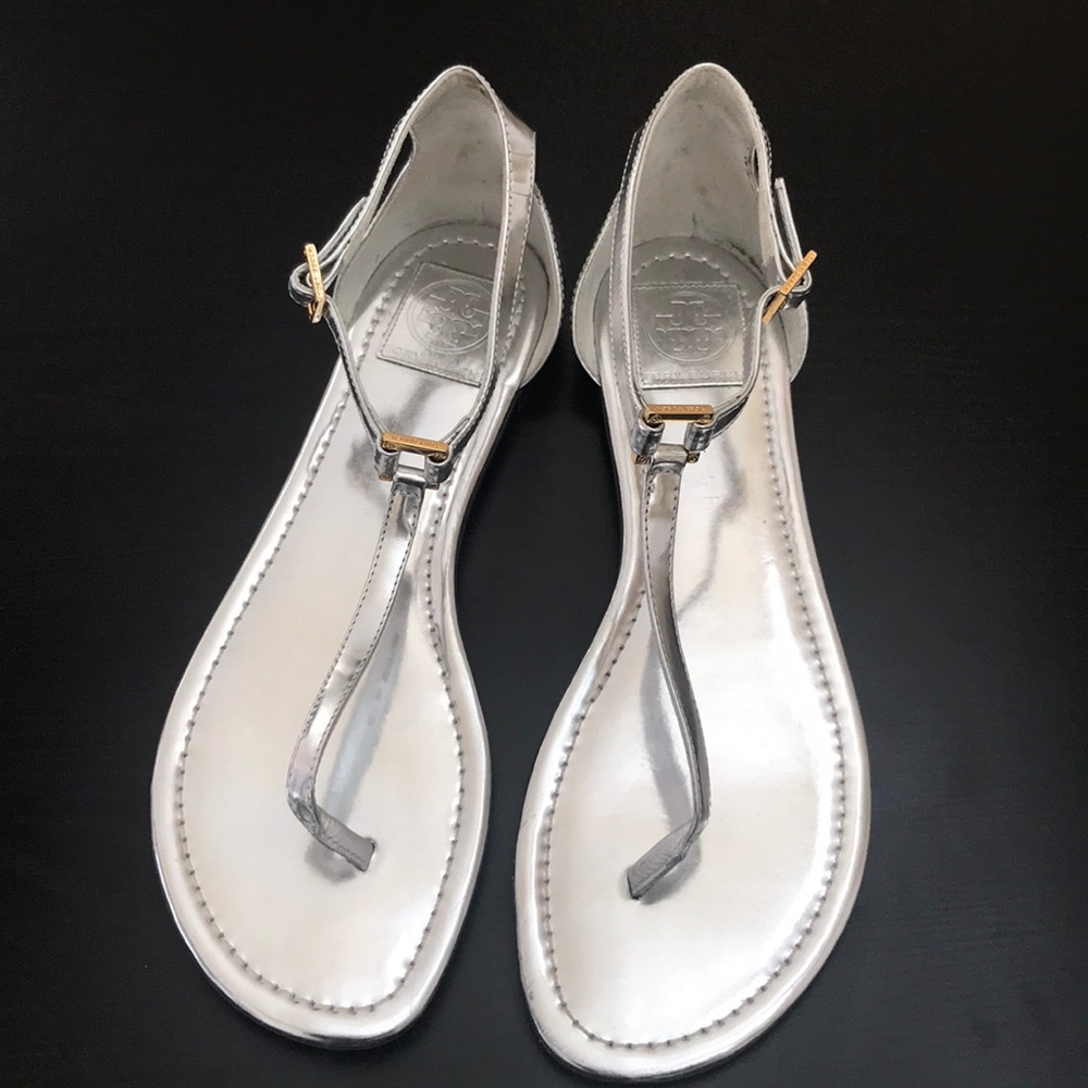 Tory Burch Metallic Sandal